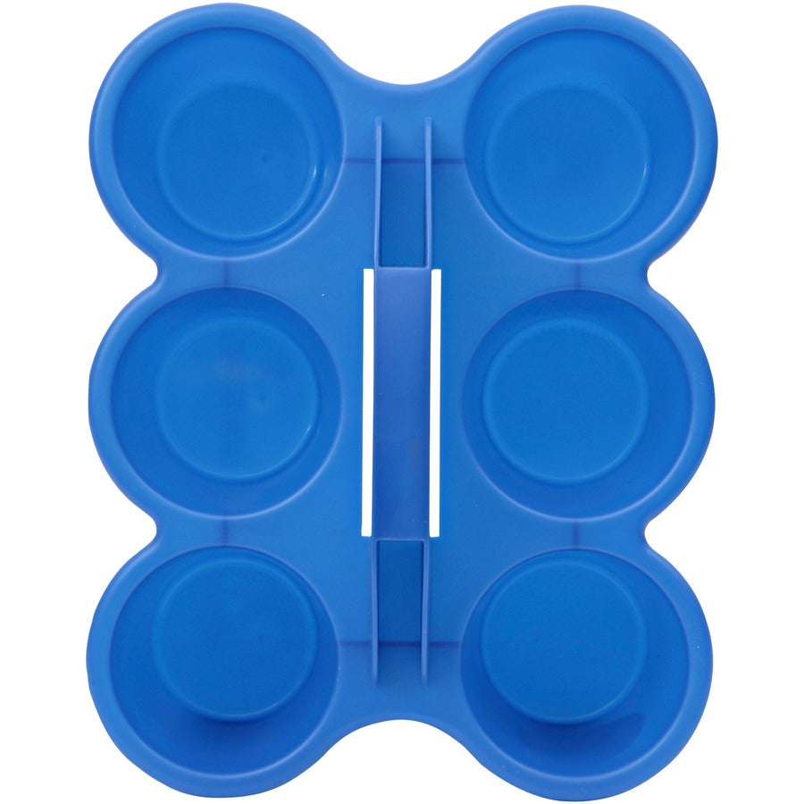 Deflecto Antimicrobial Kids 6 Cup Caddy - 39509BLU