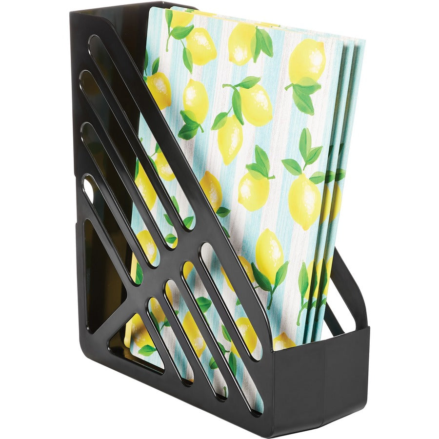 Deflecto AntiMicrobial Jumbo Magazine File - 63907