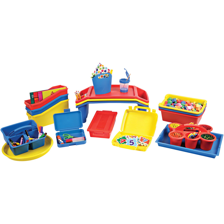 Deflecto Antimicrobial Kids Lap Tray - 39502BLU