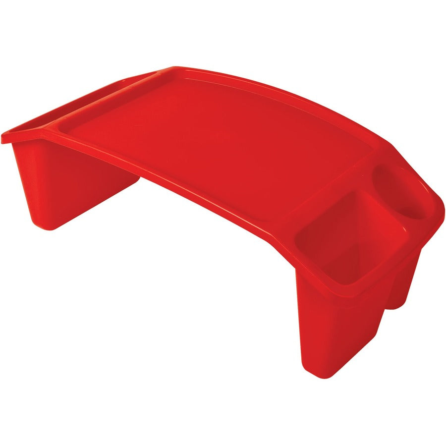 Deflecto Antimicrobial Kids Lap Tray - 39502RED