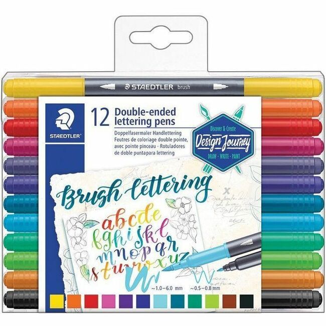 Staedtler Double-Ended Lettering Pens