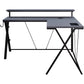 OSP Furniture L-Shaped Gaming Desk With LED Lights - CKP5454GLD