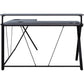 OSP Furniture L-Shaped Gaming Desk With LED Lights - CKP5454GLD