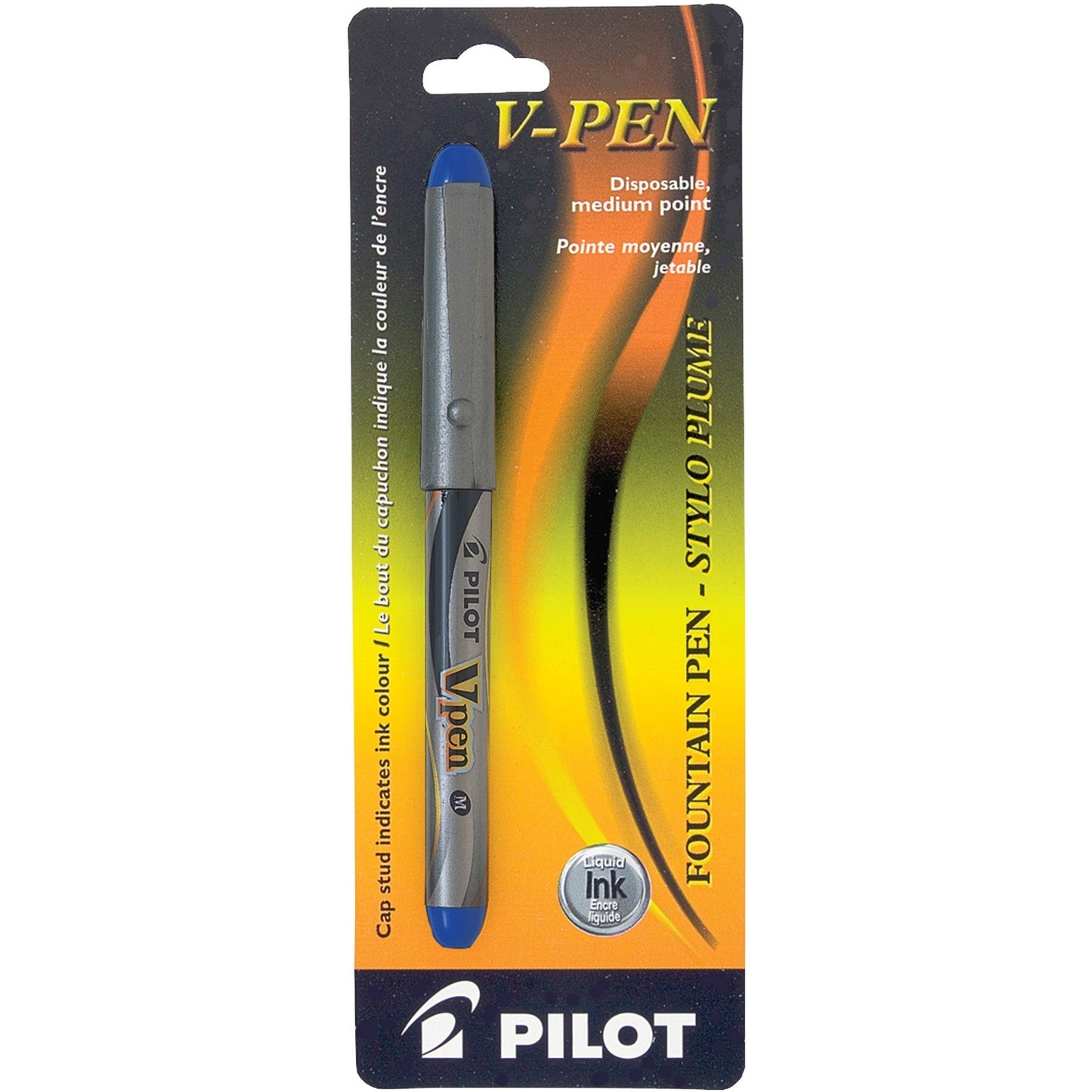 Pilot V Pen Disposable Fountain Pen Blue