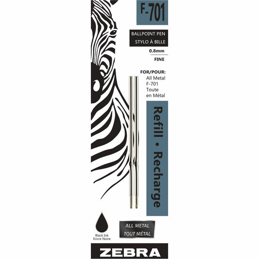 Zebra Pen F-701 Ball Point Pen Refills Fine Point