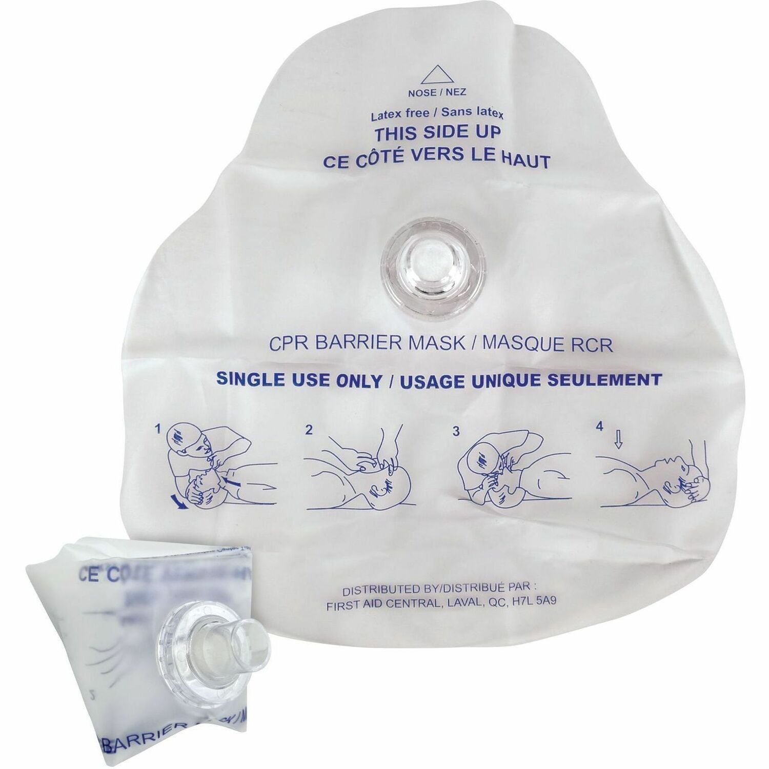 First Aid Central CPR Face Shield