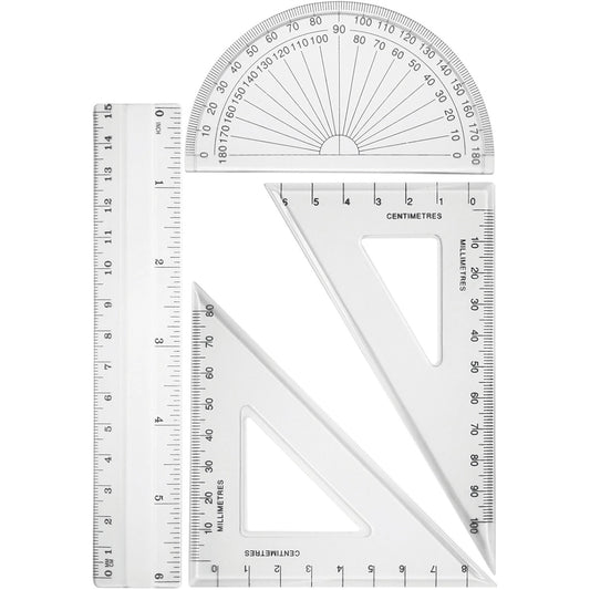 Westcott 4 Piece Geometry Set