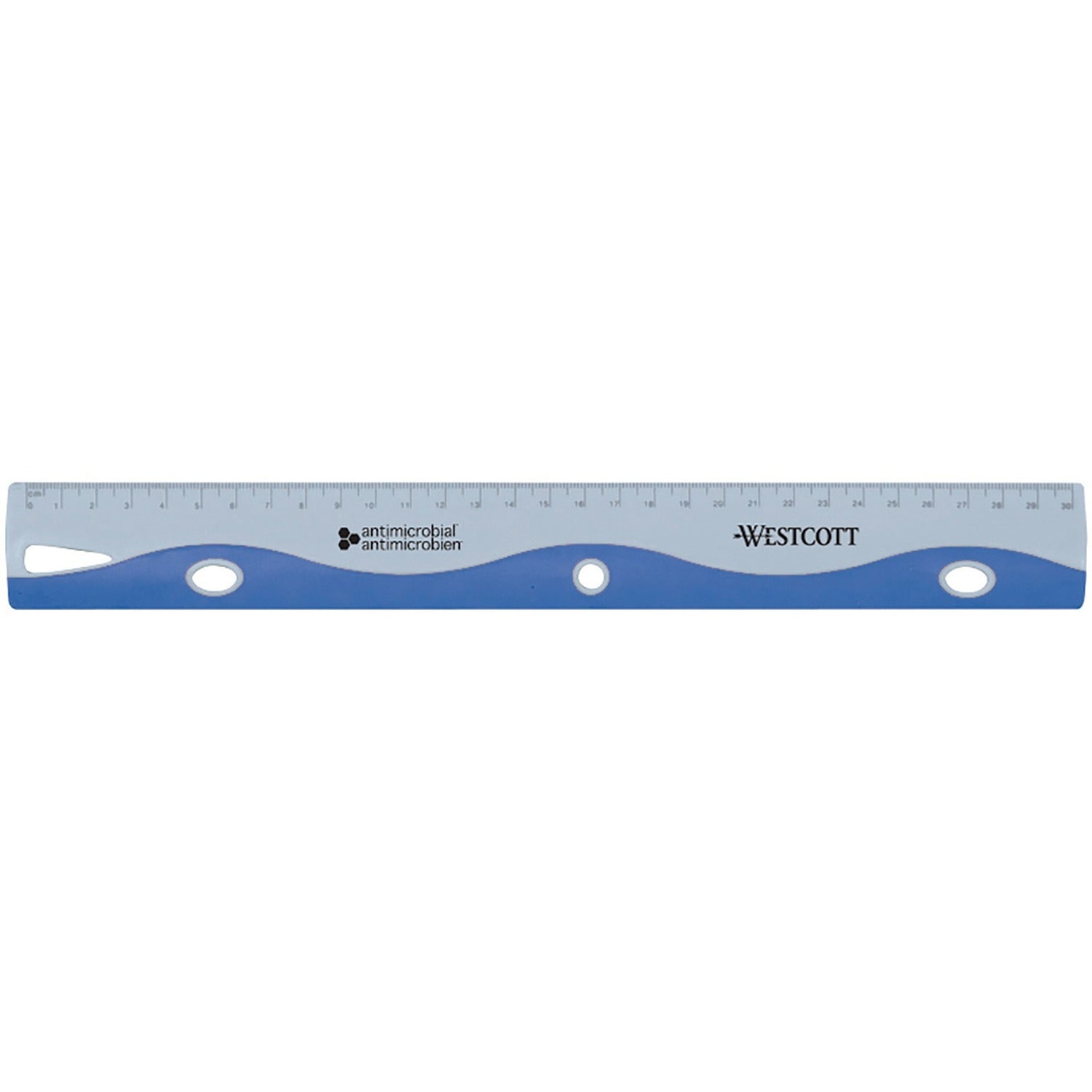 Westcott Antimicrobial 30cm Wave Ruler