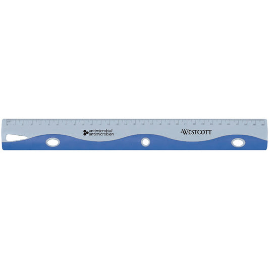 Westcott Antimicrobial 30cm Wave Ruler