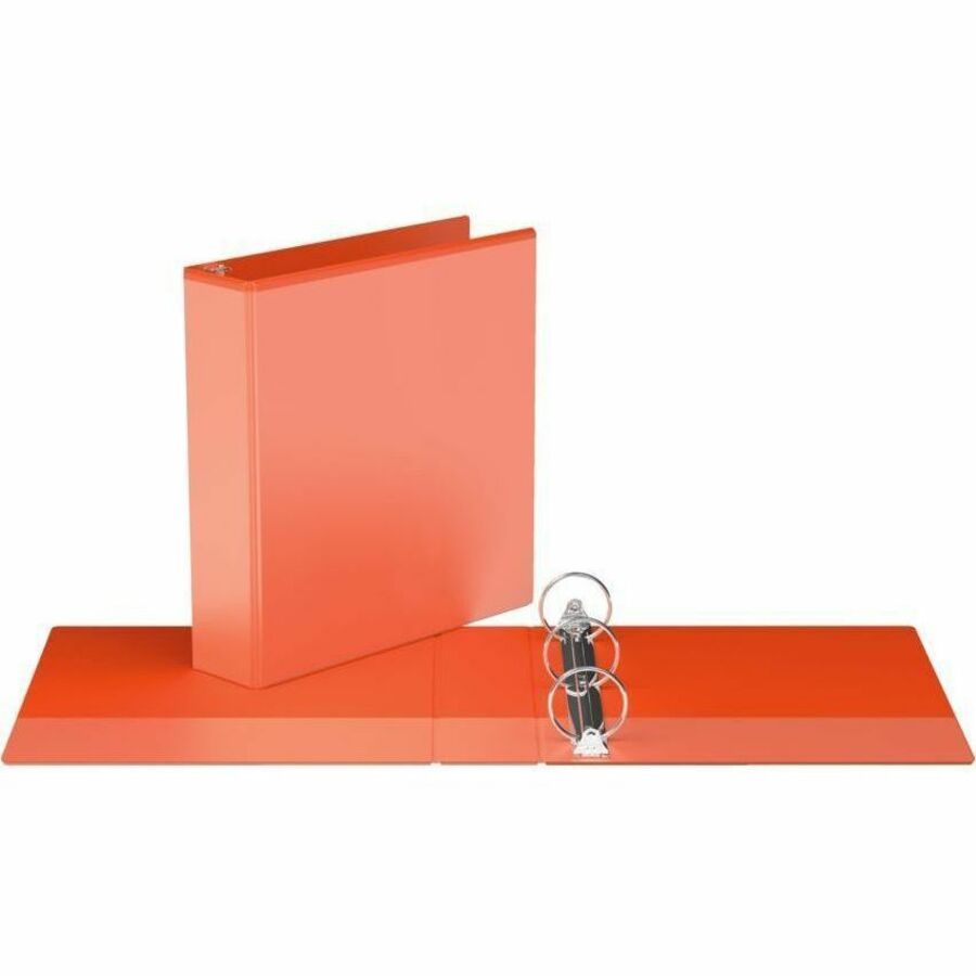 Davis Group Easyview Premium, Round Ring, Customizable, View Binder, 6 Pack Orange, 2")