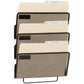 Merangue 3-Tiered Wall Mount File Tray - MIL11990-CA