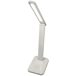 Merangue Desk Lamps with Charger White