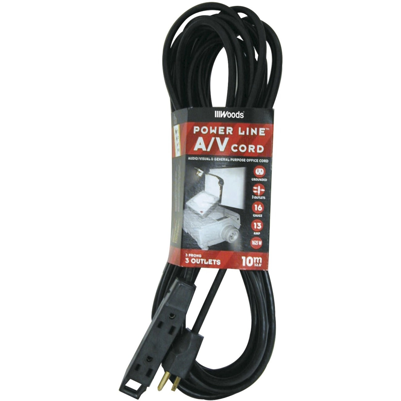 Woods Audio/Visual Extension Cord