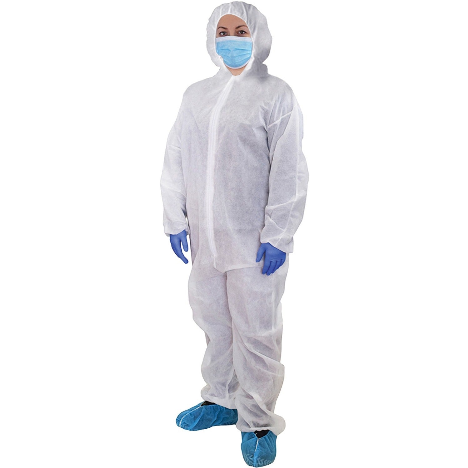 Globe Disposable Coveralls Medium