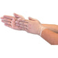 Globe Disposable Vinyl Gloves Clear Large 100/box - 7902