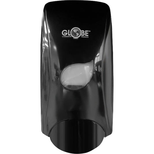 Globe Lotion Bulk Soap Dispenser With Refillable Bottle - Black
