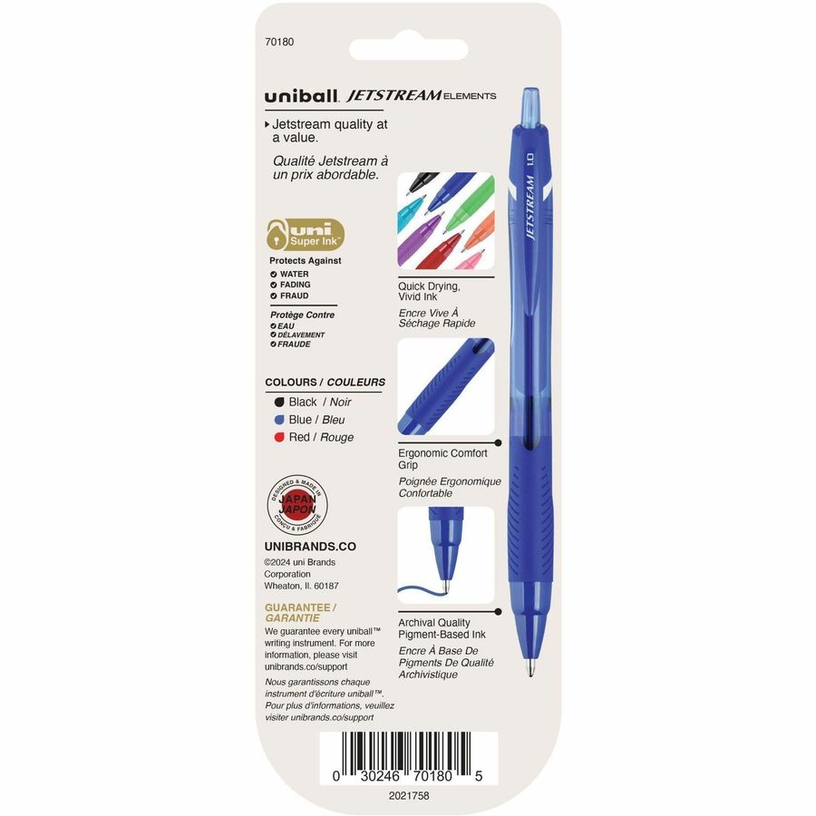uniball&trade; Jetstream Elements Ballpoint Pens - 70180