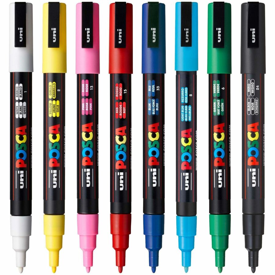 uniball&#8482; Posca PC-3M Paint Markers - PC3M8C