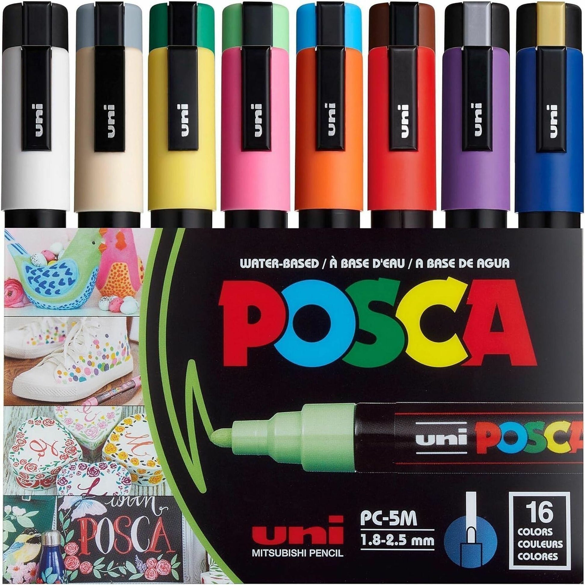 uni&reg; Posca PC-5M Paint Markers