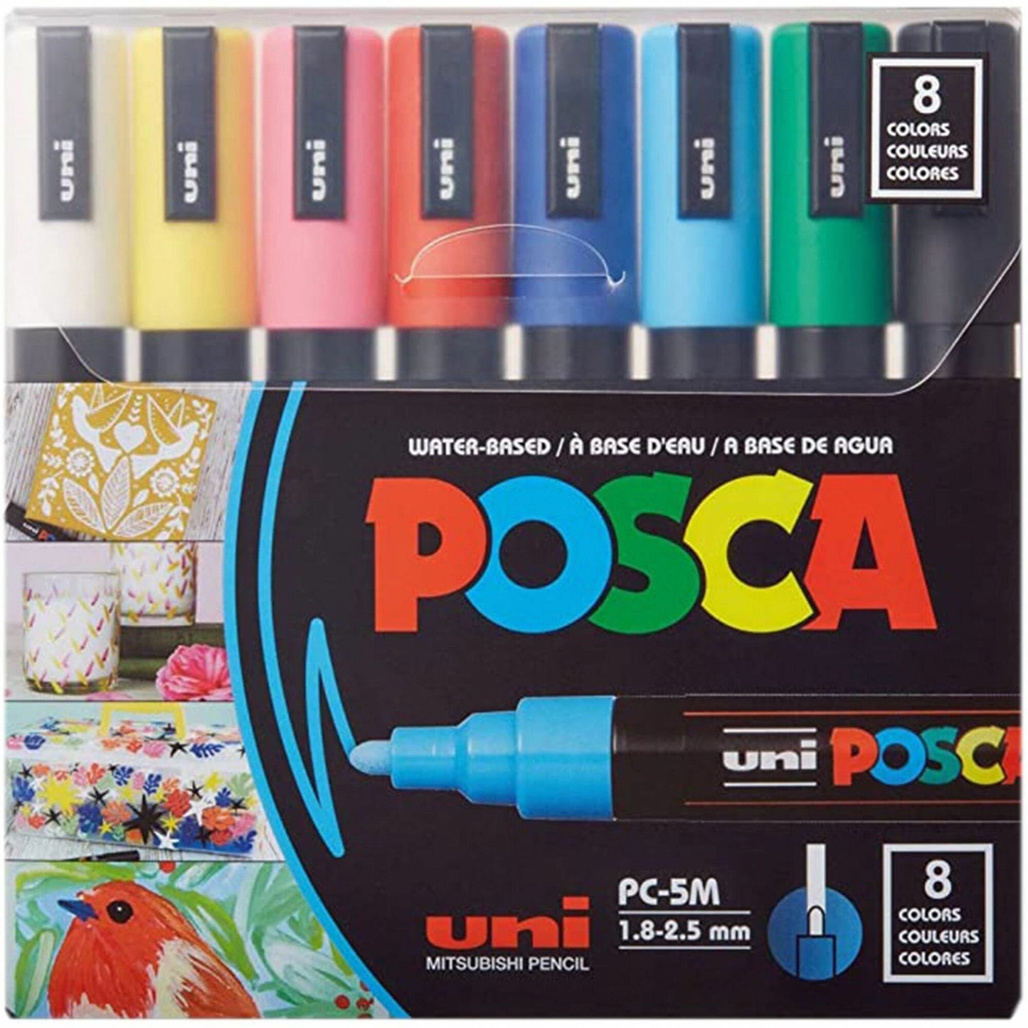 uni&reg; Posca PC-5M Paint Markers