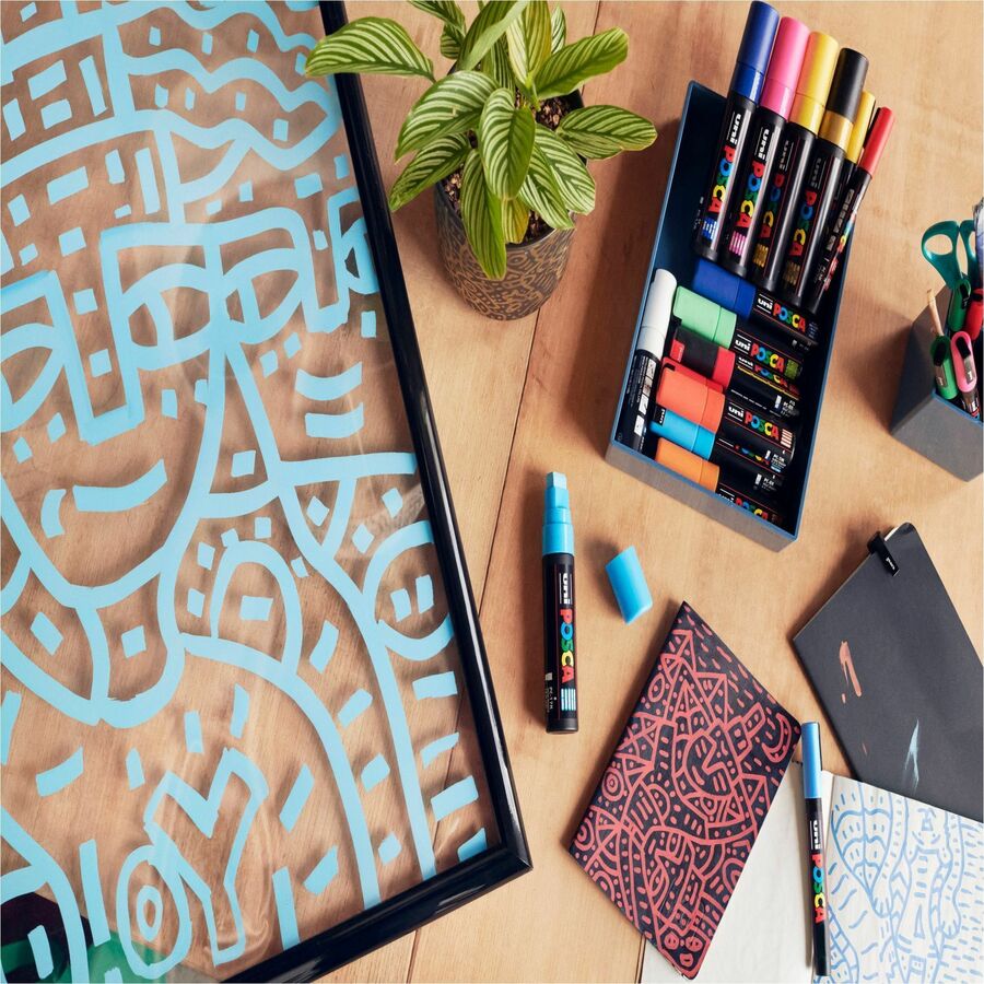 uni&reg; Posca PC-5M Paint Markers - PC5M8C