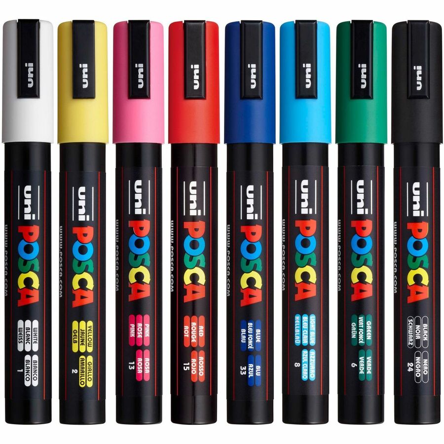 uni&reg; Posca PC-5M Paint Markers - PC5M8C