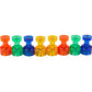VLB FileMode Magnetic Push Pins Assorted Colours - 61204