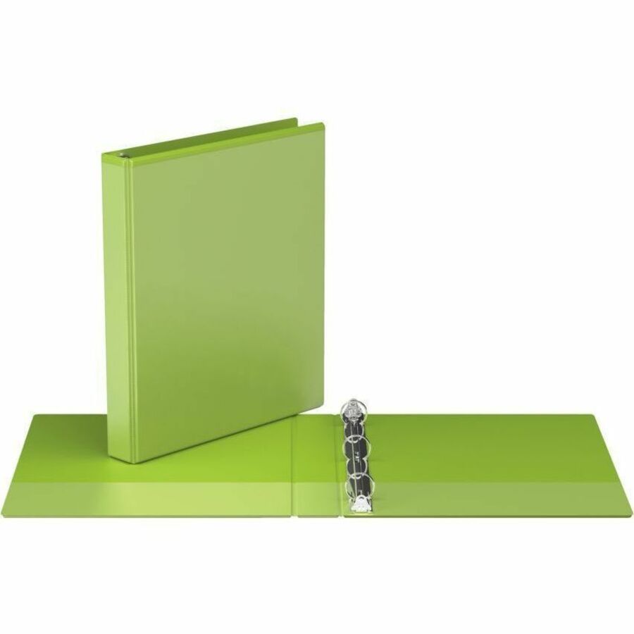 Davis Easyview 1" Round Ring Binder Lime Green