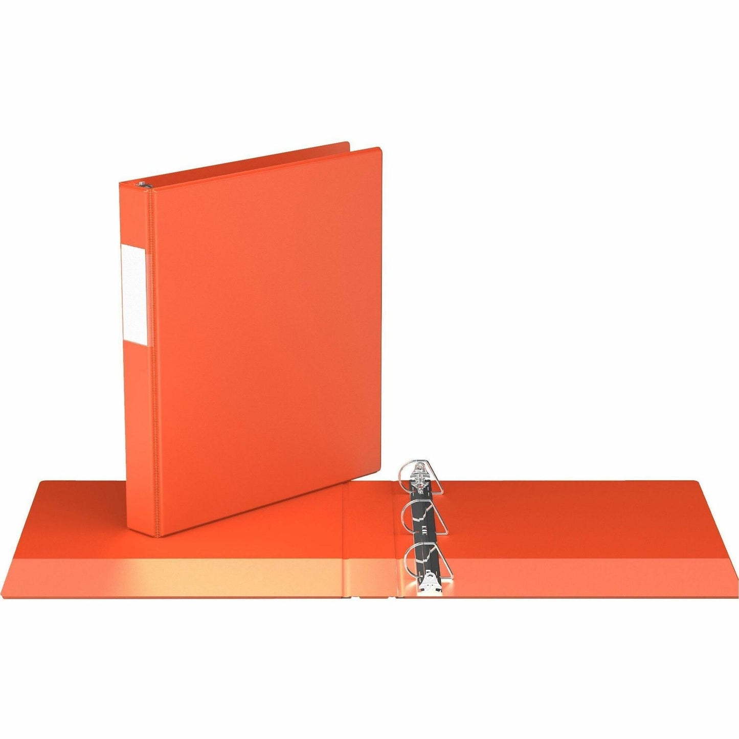 Davis Group Premium Economy, Angle D Ring, Binder, (Orange, 1")