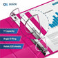 Davis Group Premium Economy, Angle D Ring, Binder, (Pink, 1") - 2301-43