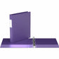 Davis Group Premium Economy, Angle D Ring, Binder, (Purple, 1")
