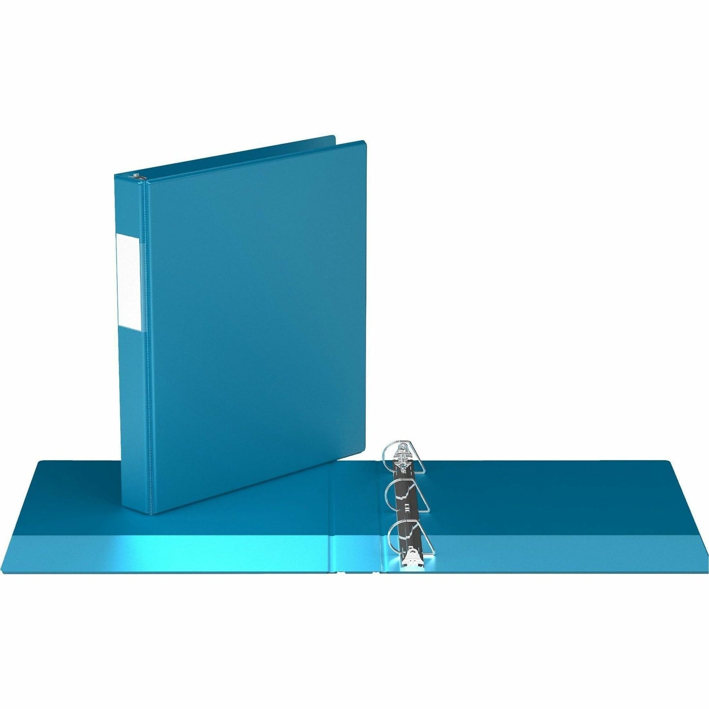 Davis Group Premium Economy, Angle D Ring, Binder, (Turquoise Blue, 1")