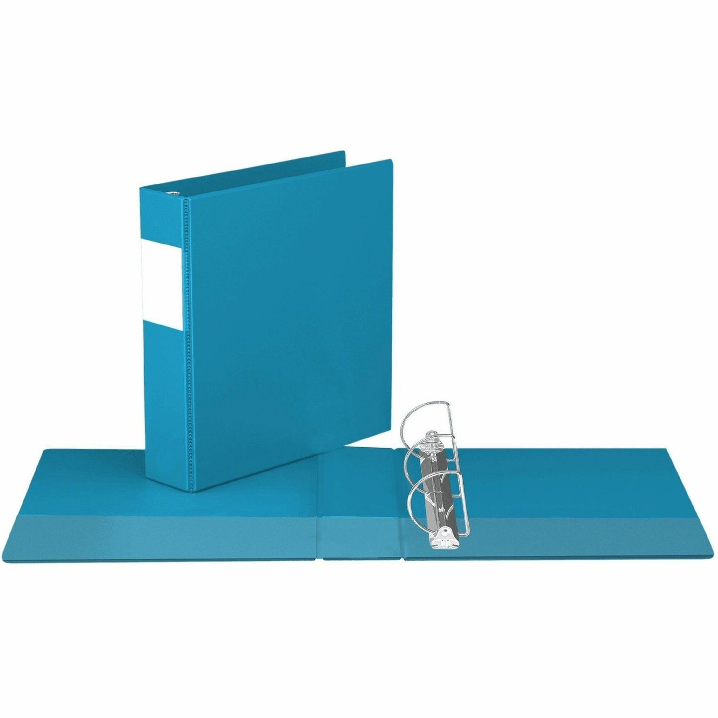 Davis Group Premium Economy, Angle D Ring, Binder, (Turquoisee Blue, 2")