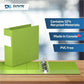 Davis Group Premium Economy, Angle D Ring, Binder, (Lime Green, 3") - 2305-24