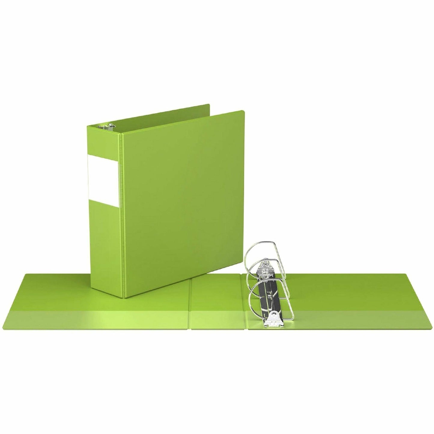 Davis Group Premium Economy, Angle D Ring, Binder, (Lime Green, 3")