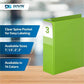 Davis Group Premium Economy, Angle D Ring, Binder, (Lime Green, 3") - 2305-24