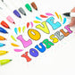 Zebra Pen ClickArt Retractable Markers Bullet Tip Assorted Colours 12/pkg - 69012