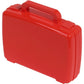 Deflecto Antimicrobial Storage Case Red - 39506RED