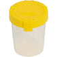 Deflecto Antimicrobial Kids No Spill Paint Cup Yellow - 39515YEL