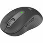 Logitech Signature M650 Wireless Mouse - For Small to Medium Sized Hands, 2-Year Battery, Silent Clicks, Customizable Side Buttons, Bluetooth, Multi-Device Compatibility (Graphite)