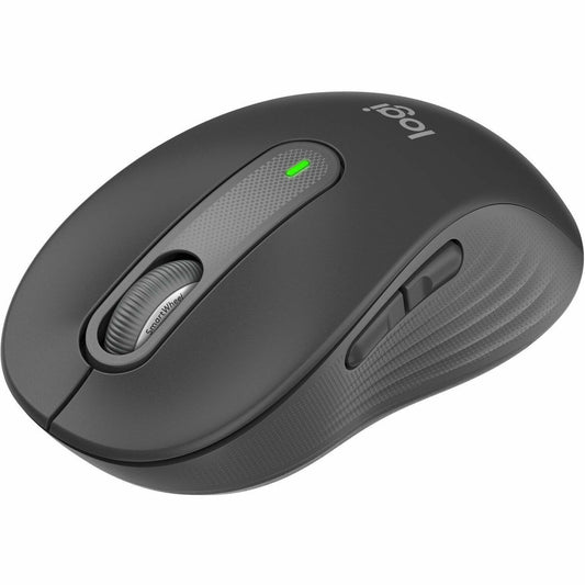 Logitech Signature M650 Wireless Mouse - For Small to Medium Sized Hands, 2-Year Battery, Silent Clicks, Customizable Side Buttons, Bluetooth, Multi-Device Compatibility (Graphite)