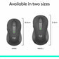 Logitech Signature M650 Wireless Mouse - For Small to Medium Sized Hands, 2-Year Battery, Silent Clicks, Customizable Side Buttons, Bluetooth, Multi-Device Compatibility (Graphite) - 910-006250