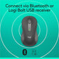 Logitech Signature M650 Wireless Mouse - For Small to Medium Sized Hands, 2-Year Battery, Silent Clicks, Customizable Side Buttons, Bluetooth, Multi-Device Compatibility (Graphite) - 910-006250