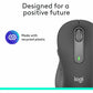 Logitech Signature M650 Wireless Mouse - For Small to Medium Sized Hands, 2-Year Battery, Silent Clicks, Customizable Side Buttons, Bluetooth, Multi-Device Compatibility (Graphite) - 910-006250