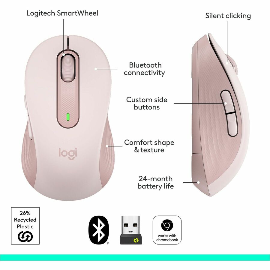 Logitech M650 Signature Wireless Mouse - 910-006251