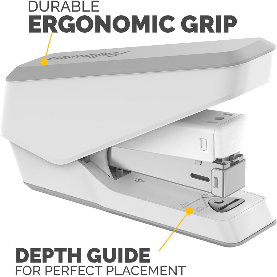 Fellowes LX840 Half Strip EasyPress Stapler White - 5011501