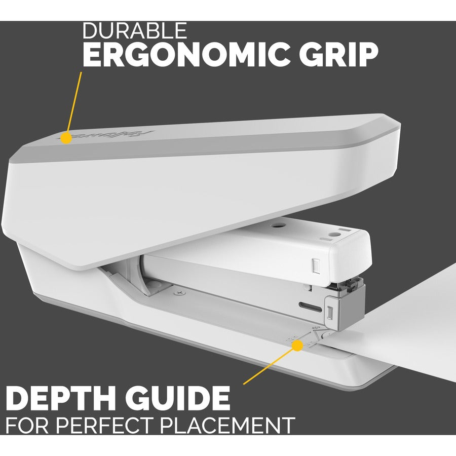 Fellowes LX850 Full Strip EasyPress Stapler - White - 5011601