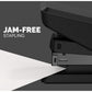 Fellowes LX840 Half Strip EasyPress Stapler - Black - 5010601
