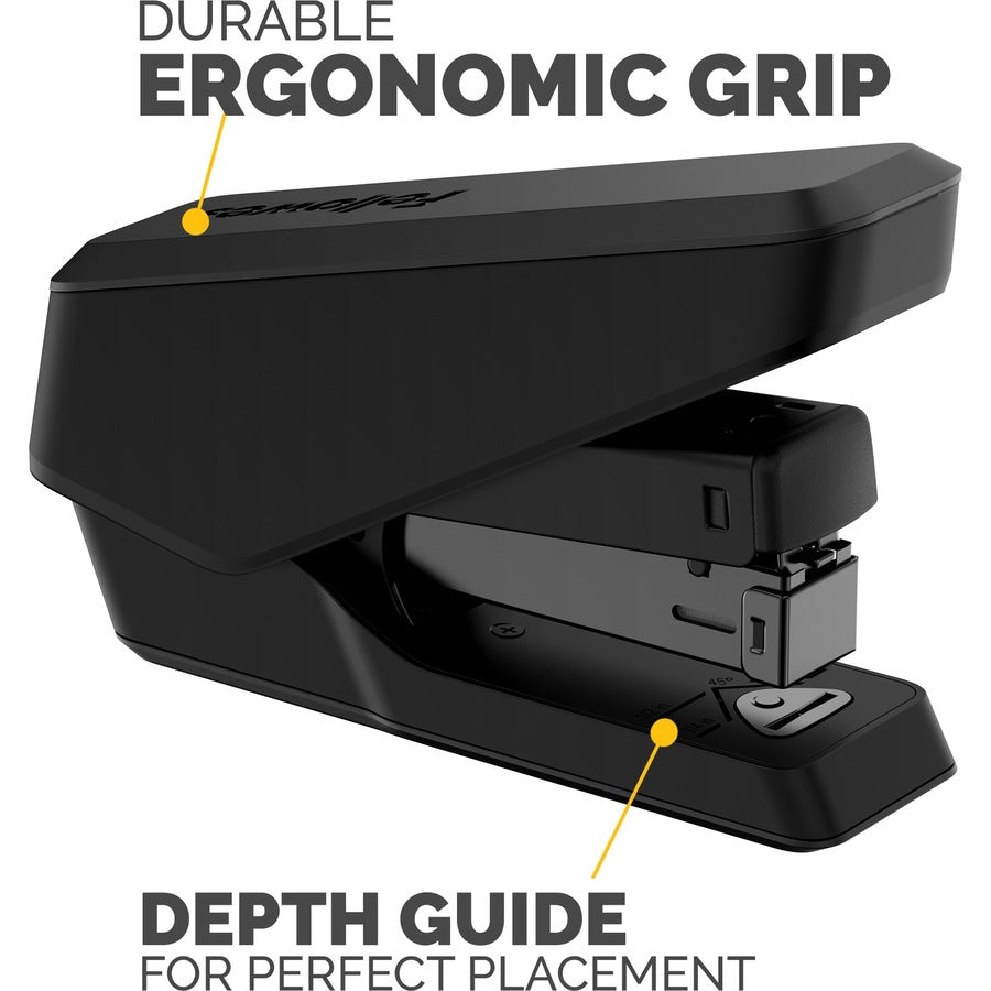 Fellowes LX840 Half Strip EasyPress Stapler - Black - 5010601