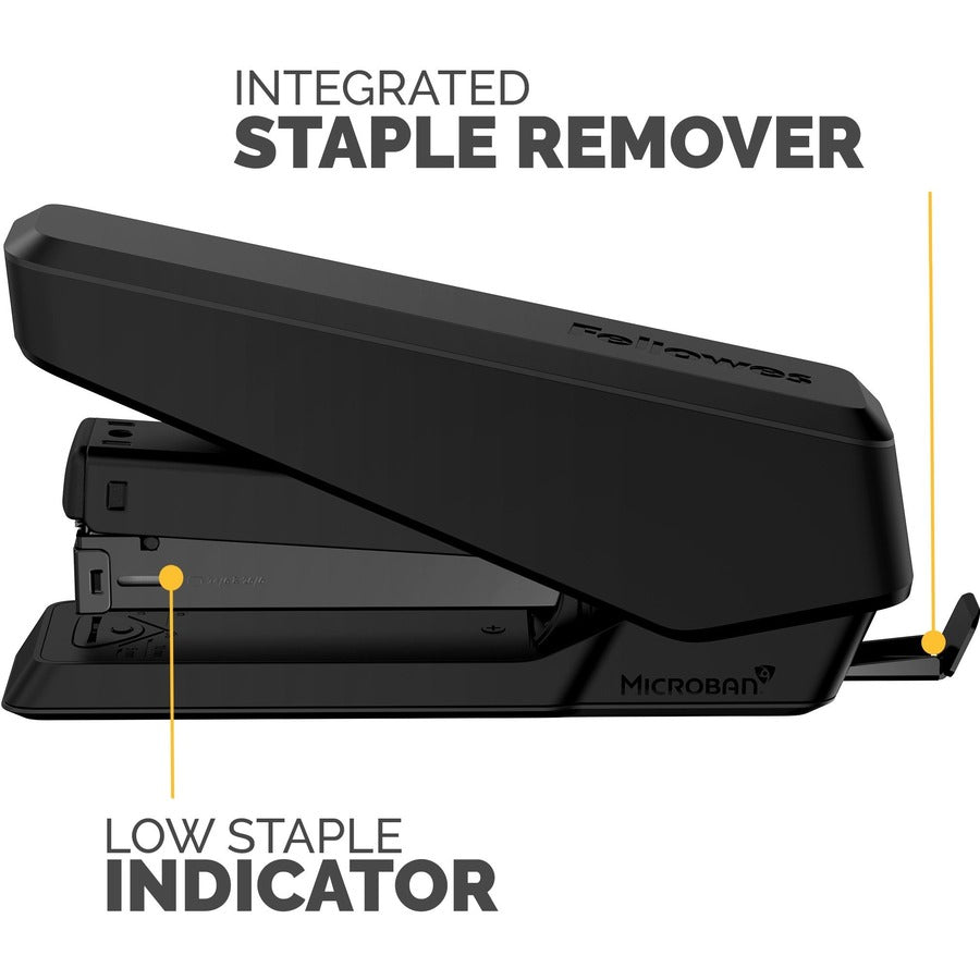 Fellowes LX850 Full Strip EasyPress Stapler - Black - 5010701